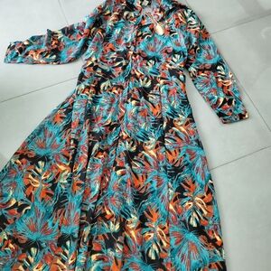 Colorful spoons jeans women's dress size 12 X